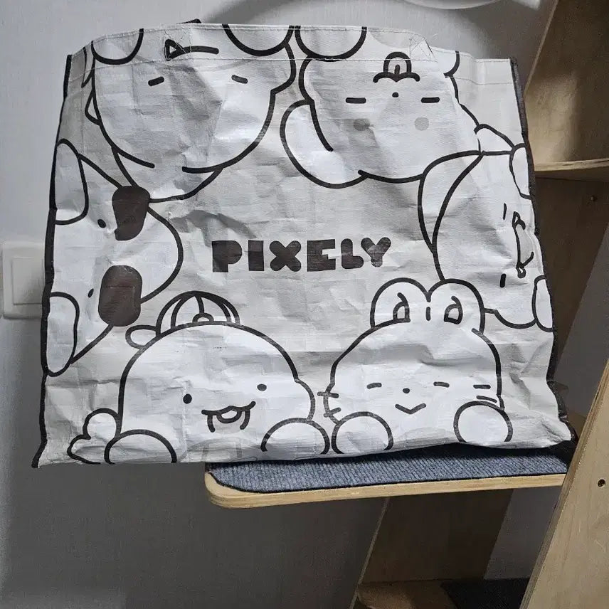 [BUNJANG] DdleTip Pixelly Taplin Bag Exhibition / 뜰팁, 픽셀리 타포린백 미수반 전시회