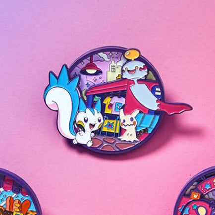 [BUNJANG] Pokemon Pop-Up Midnight Pachirisu Badge / 포켓몬 팝팝 미드나잇 파치리스 뱃지