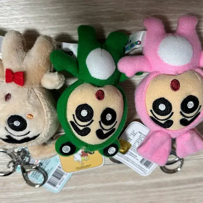 [BUNJANG] Crayon Shin-chan Doll Keychain Bundle Set / 짱구 인형 키링 (일괄)