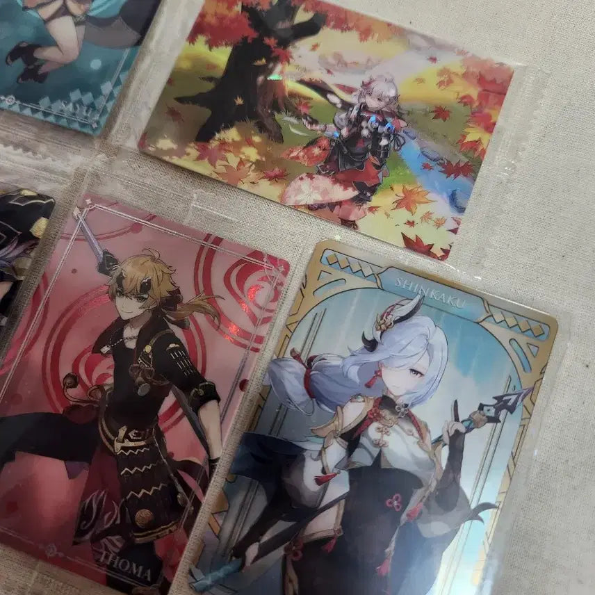 [BUNJANG] Genshin Impact Wafer Cards Bundle Set / 원신 웨하스 카드 일괄