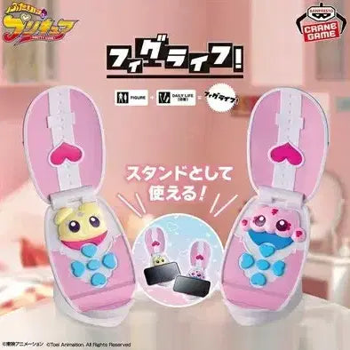 [BUNJANG] Classic "The Pretty Cure" Phone Stand Figure Set / 고전 빛의전사 프리큐어 핸드폰 거치대 피규어 2종 일괄 두사람은 프리큐어