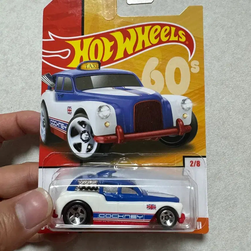 [BUNJANG] Hot Wheels 60s Throwback Series Cockney Cab 2 (Unsealed) / 핫휠 60년대 스로우백 시리즈 COCKNEY CAB2 미개봉