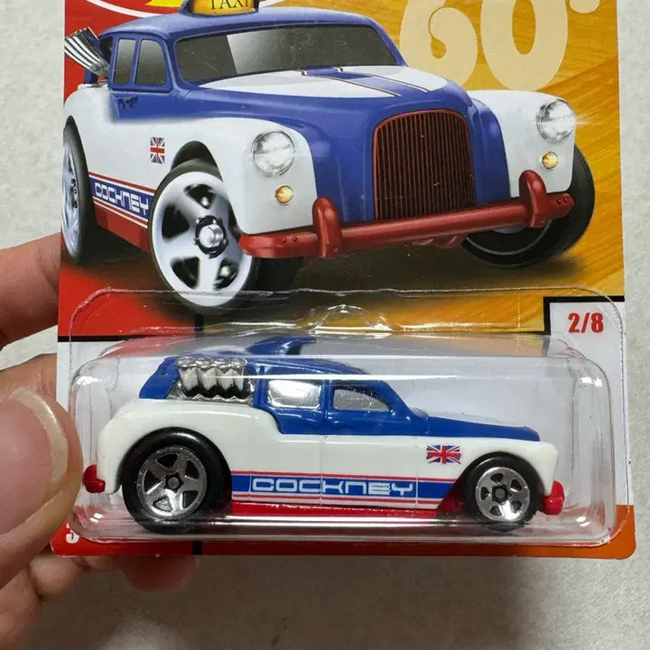 [BUNJANG] Hot Wheels 60s Throwback Series Cockney Cab 2 (Unsealed) / 핫휠 60년대 스로우백 시리즈 COCKNEY CAB2 미개봉