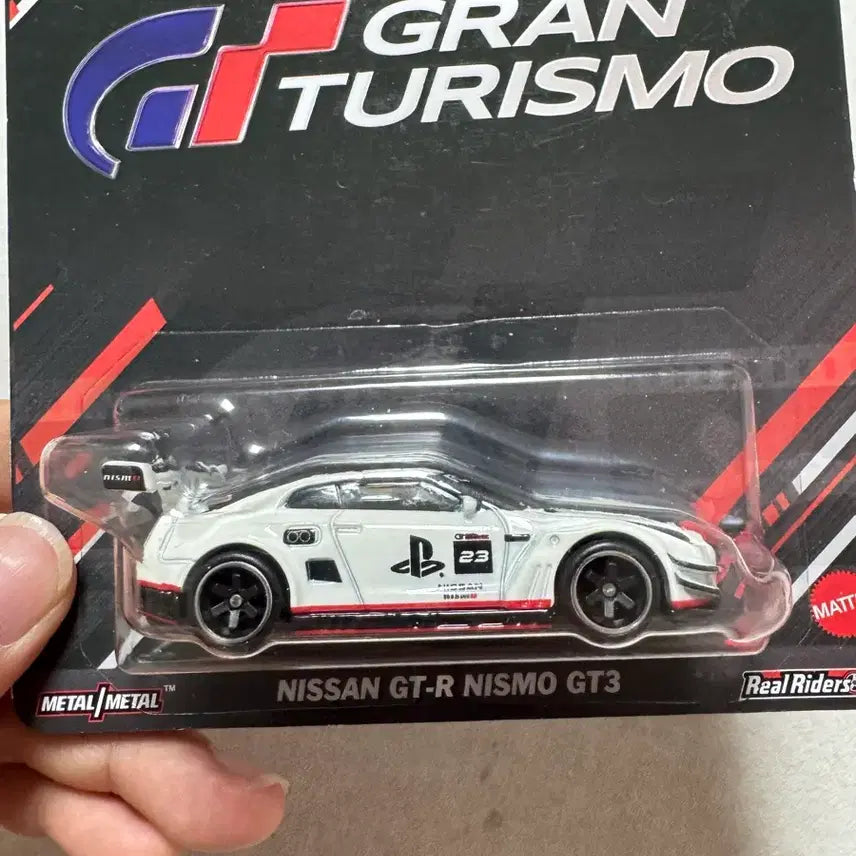 [BUNJANG] Hot Wheels Real Riders Gran Turismo Nissan GT-R Nismo GT3 (Sealed) / 핫휠 리얼라이더 그란투리스모 닛산 GT-R 니스모 GT3 미개봉