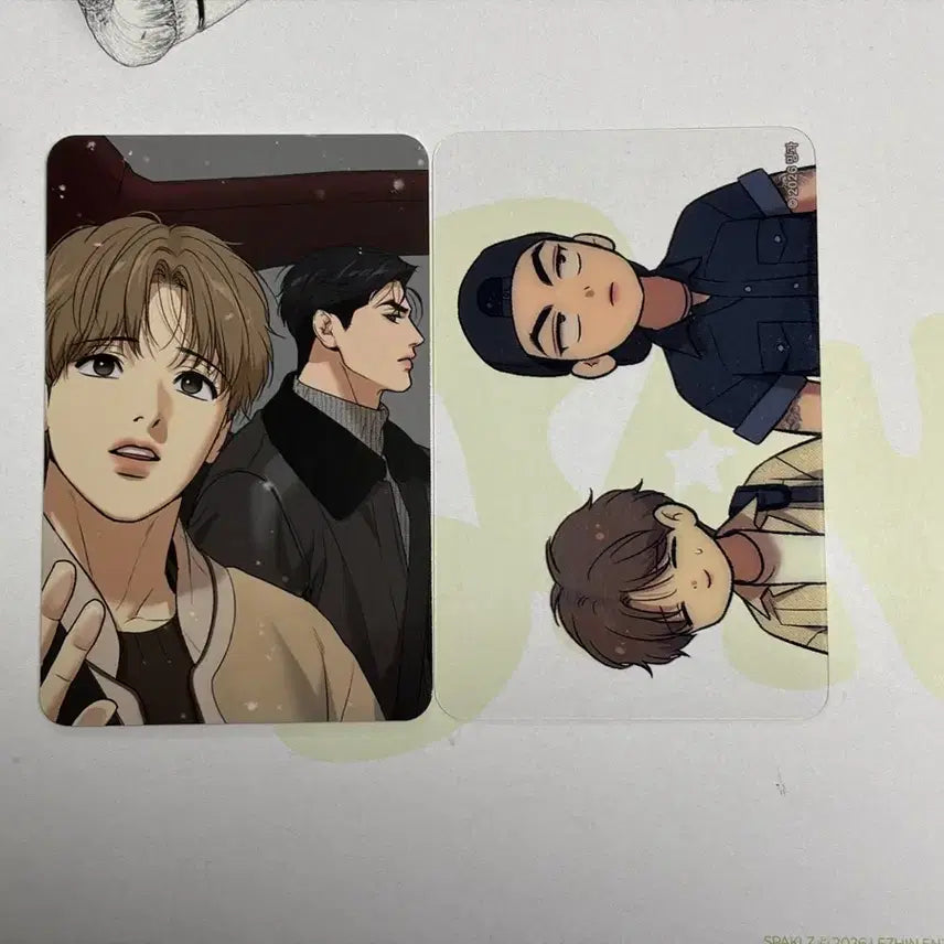 [BUNJANG] Lezhin Pop-up Sparkles Jinx 10th Special Photocard / 레진 스파클즈 팝업 징크스 10특 포카 포토카드 양도 10만원 특전