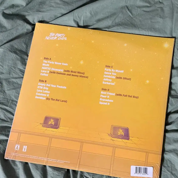 [BUNJANG] Juice WRLD The Party Never Ends Yellow Vinyl LP (2xLP) / juice wrld주스 월드 the party never ends lp