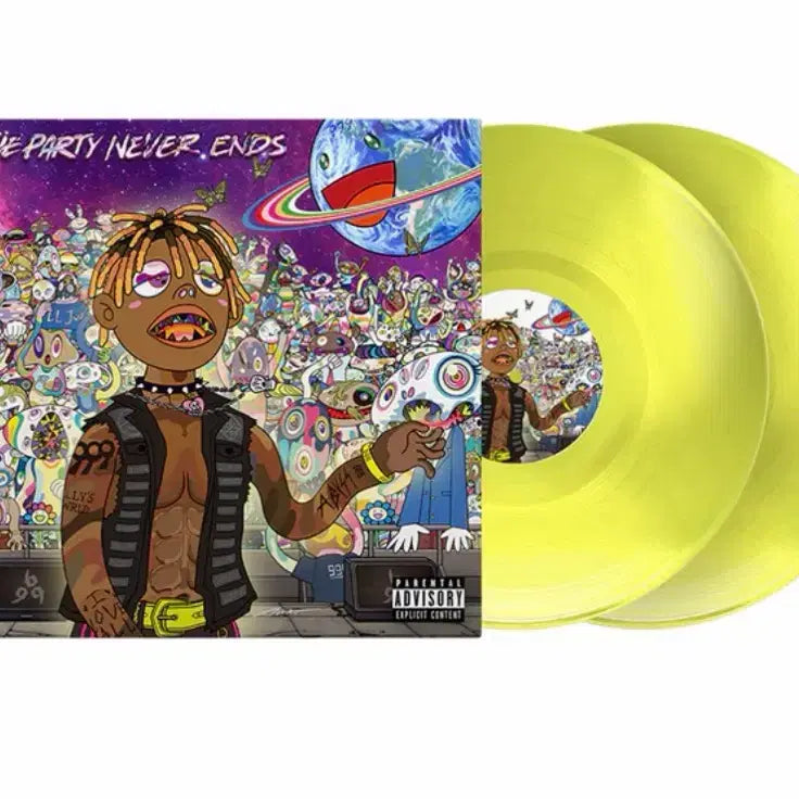 [BUNJANG] Juice WRLD The Party Never Ends Yellow Vinyl LP (2xLP) / juice wrld주스 월드 the party never ends lp