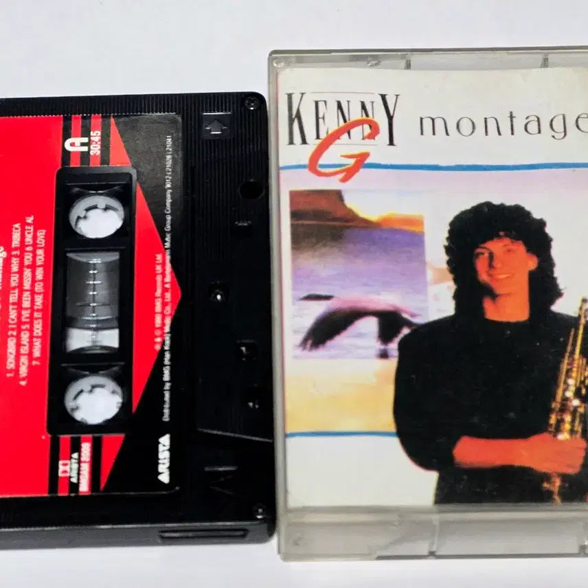 [BUNJANG] Kenny G Montage Cassette Tape (Used) / 케니 지 (Kenny G) - Montage 중고 음반