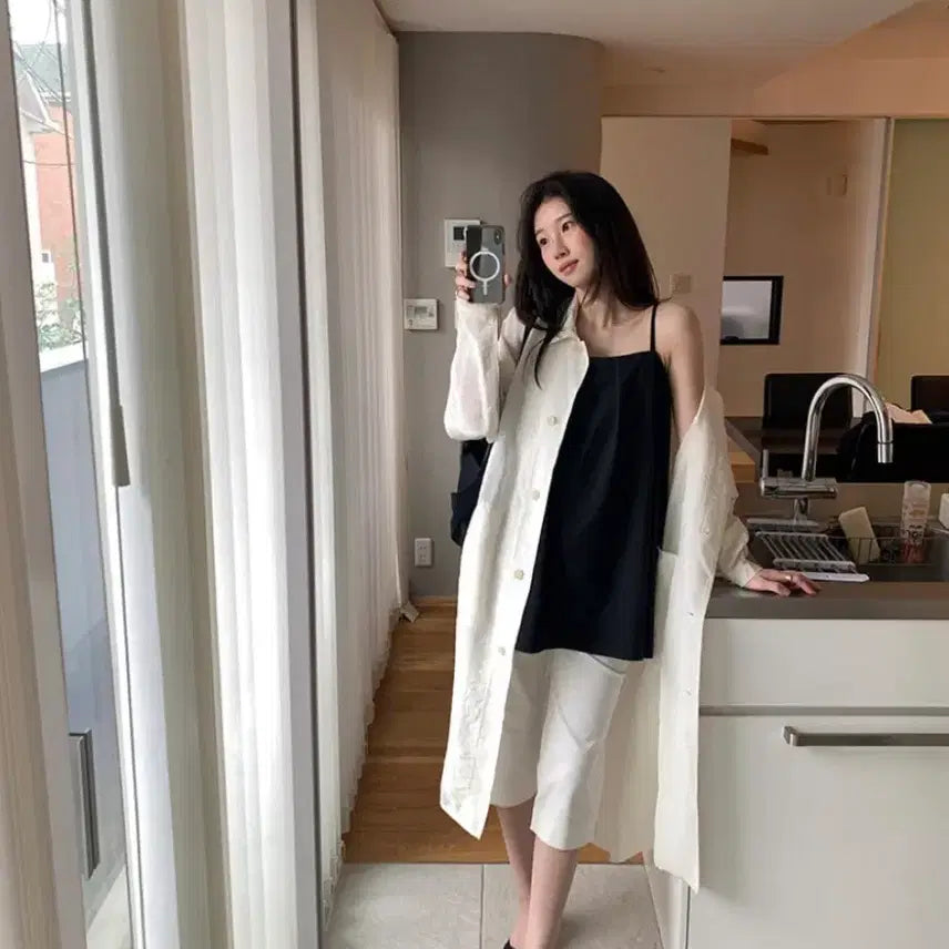 [BUNJANG] Frilly Capri Pants / 프릴리 카프리팬츠