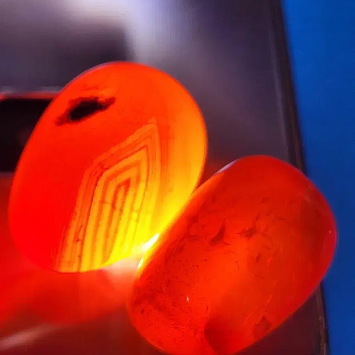 [BUNJANG] Natural Agate Crystal Stone with Stand / 천연크리스탈 마노 아게이트 원석+받침대