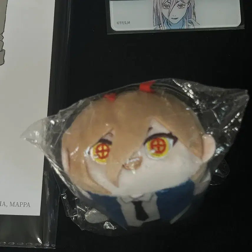 [BUNJANG] Chainsaw Man Power Mocchi Kororin Plush, Acrylic Card, Poster Bundle Set / 체인소맨 AK플라자 팝업 파워 모찌코로링 누이 아크릴카드 포스터 일괄