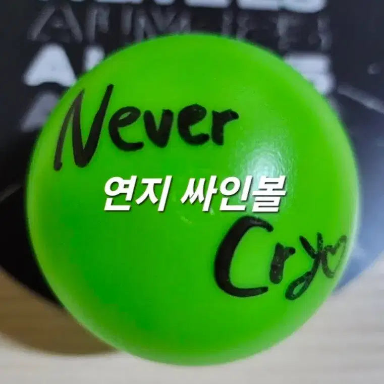 [BUNJANG] tripleS Kwak Yeonji Signed Ball / 트리플에스 콘서트 연지 싸인볼