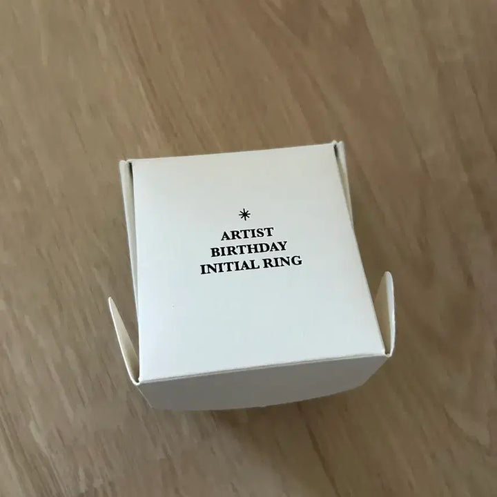 [BUNJANG] NCT Dream Renjun Artist Birthday Initial Ring Official Goods / 런쥔 아티스트 엔시티 드림 벌스데이 이니셜 반지 nct dream 공굿