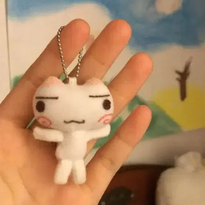 [BUNJANG] Rare 2000 Dokodemo Issyo Strap Toro Baby Mini Plush / 초레어! 2000년 일본 고전 도코데모잇쇼 스트랩 토로 아기 초미니 인형