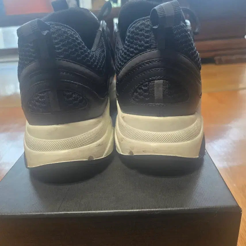 [BUNJANG] Dior Black Leather Sneakers / 정품/디올 스니커즈/40 1/2/상태 A
