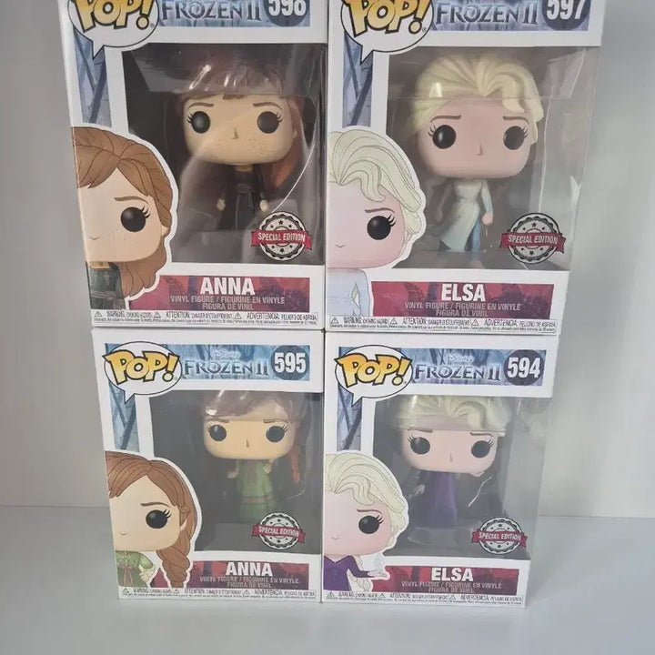 [BUNJANG] Disney Frozen 2 Funko Pop Anna &amp; Elsa Set / 겨울왕국2 펀코팝 피규어 안나/엘사 세트 (무조건 일괄 판매 합니다)