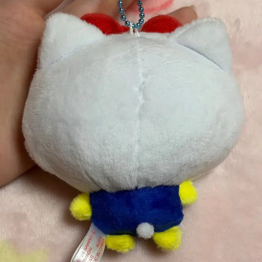 [BUNJANG] Tamagotchi Sanrio Plush Mascot Hello Kitty Mamechi / 다마고치 산리오 봉제인형 마스코트 헬로키티 마메치