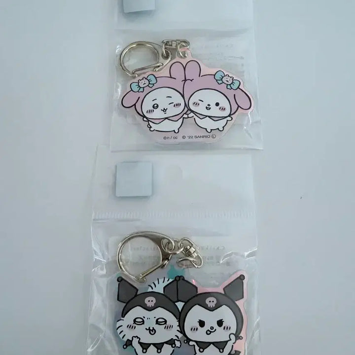 [BUNJANG] Chikawa x Sanrio Collaboration Keyring Set / 먼작귀 산리오 치이카와 콜라보 키링 세트판매