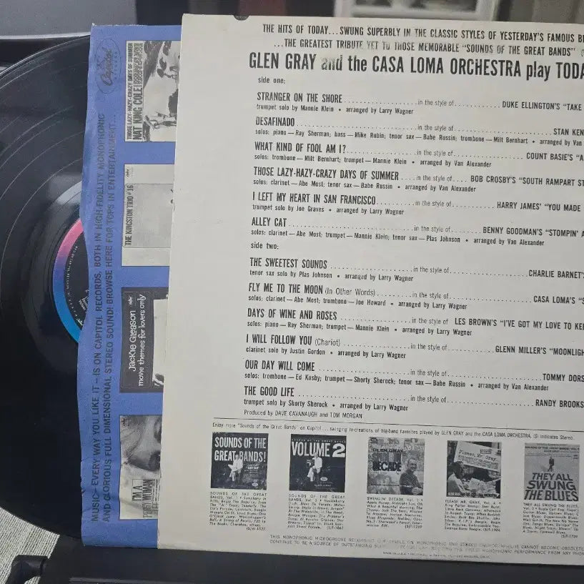 [BUNJANG] Glen Gray The Sounds of the Great Bands! Volume 7 - Today&