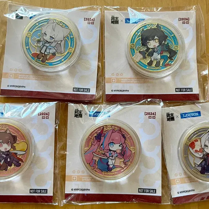 [BUNJANG] Enfield X Lawson Collaboration Coin Full Set / 엔드필드 X Lawson 콜라보 주화 풀세트