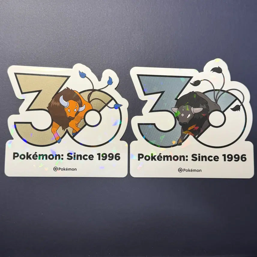 [BUNJANG] Limited Edition 30th Anniversary Logo Sticker Set - Kentaurus Gen 1 (2 Types) / [한정판] 30주년 로고스티커 - 1세대 &