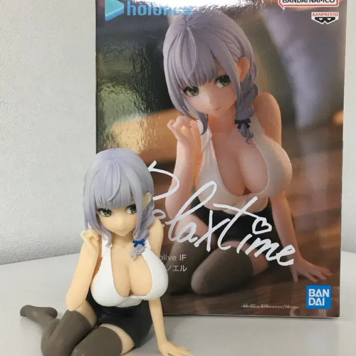 [BUNJANG] Hololive Shirogane Noel Office Version Relax Time Noodle Stopper Figure / 홀로라이브 노엘 오피스 버전 릴렉스 타임 피규어 판매합니다!