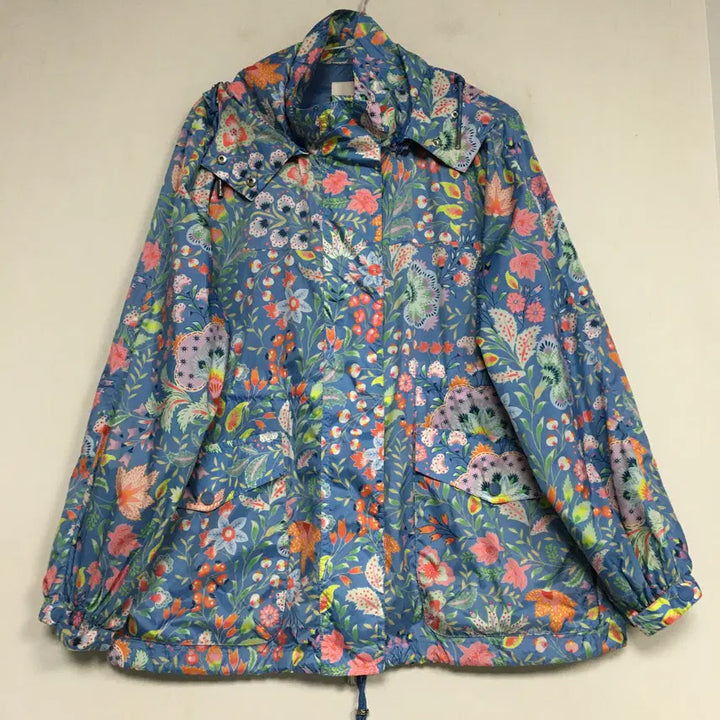 [BUNJANG] Oilily Cordoue Flower Jumper Jacket 42 / 오일릴리 코도르 플라워 점퍼 자켓 42