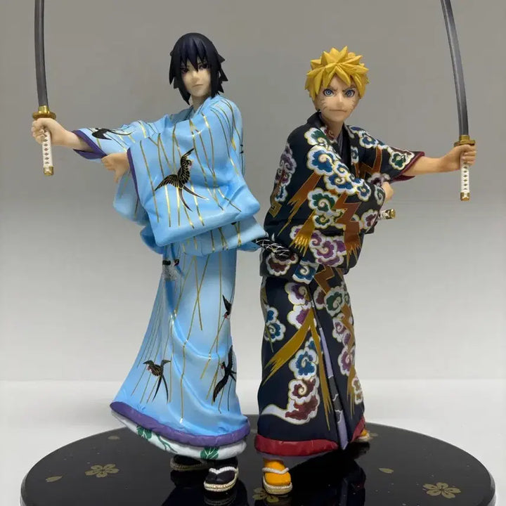 [BUNJANG] Naruto Gem Kabuki Figure Set (Naruto &amp; Sasuke) / 나루토 gem 가부키 피규어 나루토 사스케 일괄