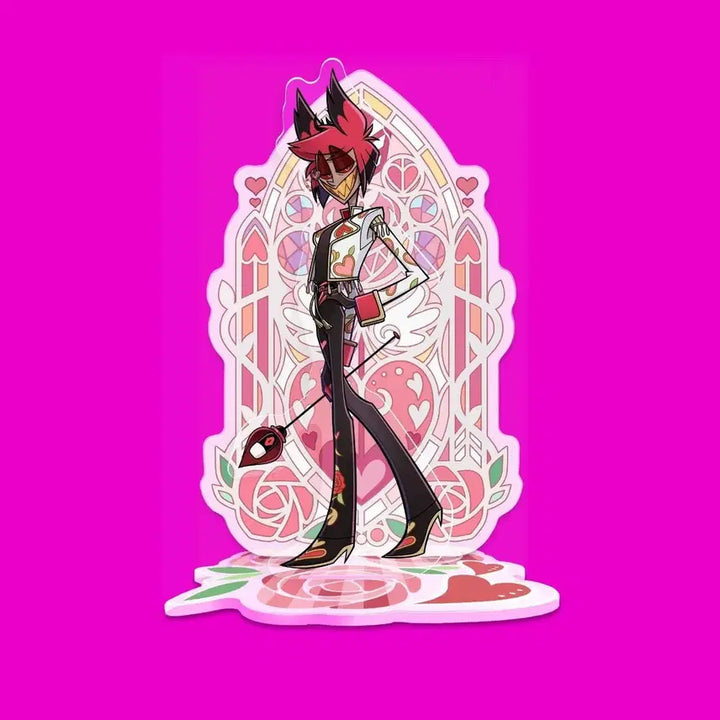 [BUNJANG] Hazbin Hotel 2026 Valentine Alastor Acrylic Standee (Sealed) / 해즈빈호텔 2026 발렌타인 알래스터 아크릴 스탠드 미개봉