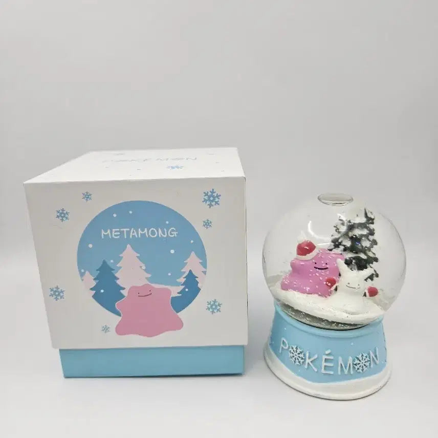 [BUNJANG] Lotteria Pokemon Moon/Snow Flower Snow Globe Bundle Set / [포켓몬]롯데리아 달빛 / 눈꽃 스노우볼 3개 일괄