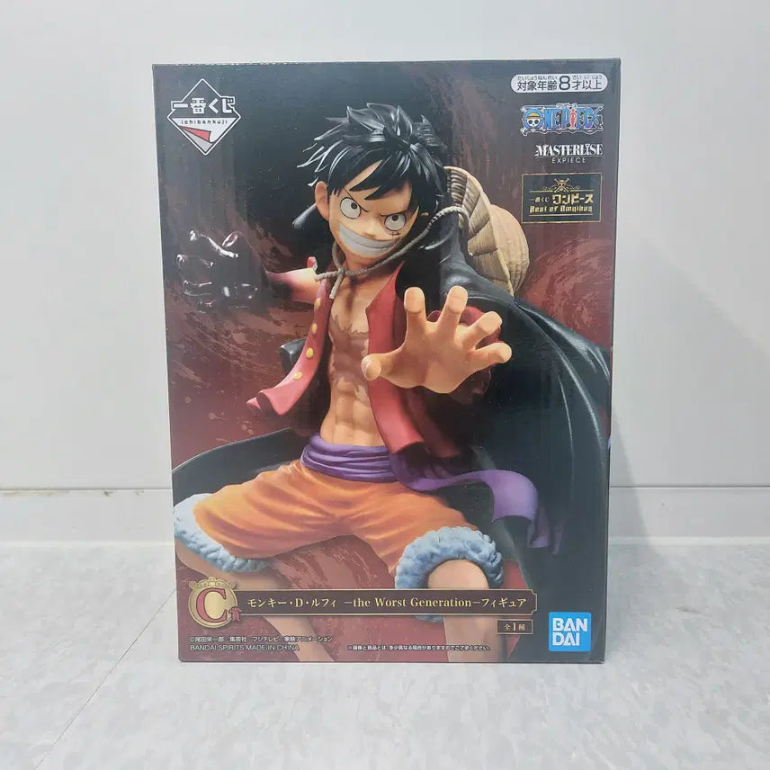 [SOLD OUT] 제일복권 원피스 C상 몽키.D.루피 피규어 베스트 오브 옴니버스 쿠지