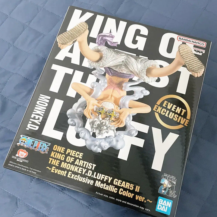 [BUNJANG] One Piece King of Artist Luffy Gear 5 Nika Metallic Version Limited Edition Figure (Sealed) / 원피스 킹 오브 아티스트 루피 니카 기어5 메탈릭 버전 한정판 미개봉