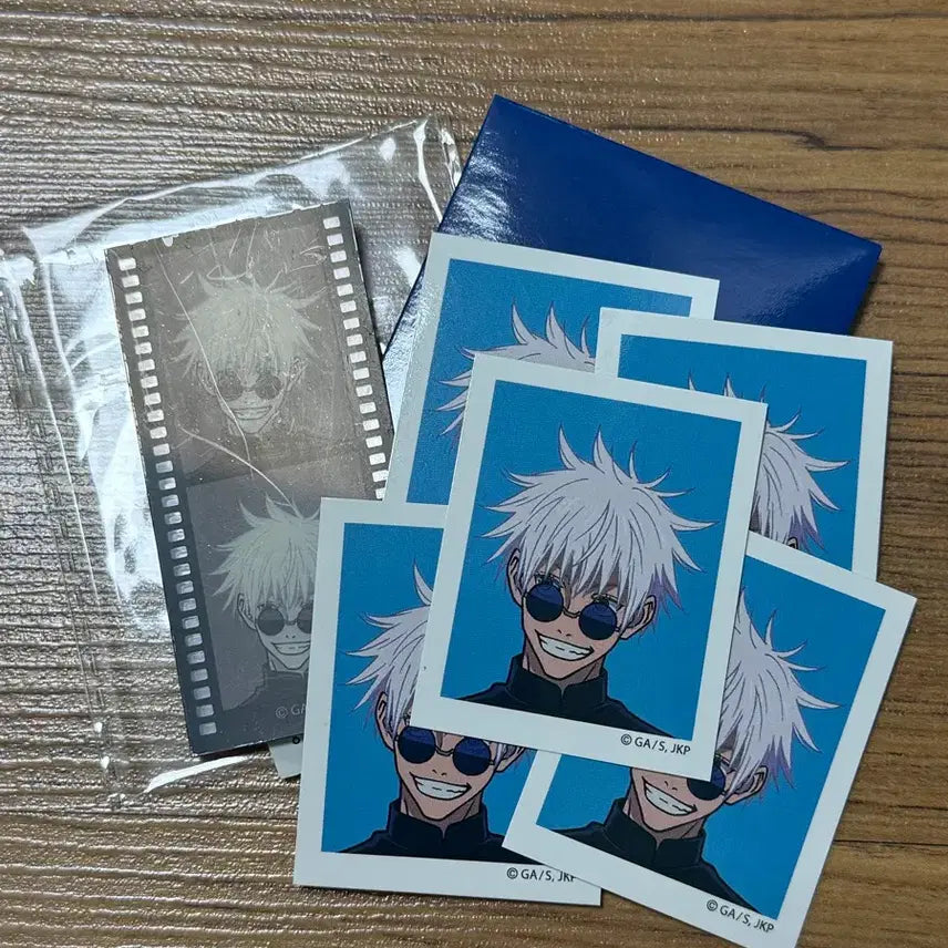 [BUNJANG] Jujutsu Kaisen Pop Up Popbubble Gojo Satoru Polaroid Photo / 주술회전 팝업 팝버블 회옥옥절 고죠 사토루 증명사진 증사