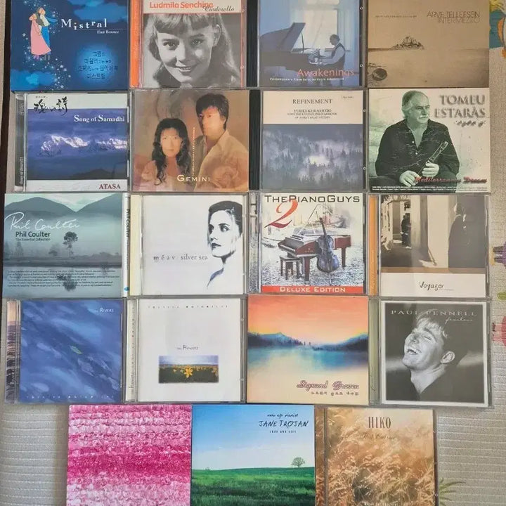[BUNJANG] New Age &amp; Instrumental Performance Music Collection 19 CDs / 뉴에이지 연주 음악 CD 음반 모음 일괄