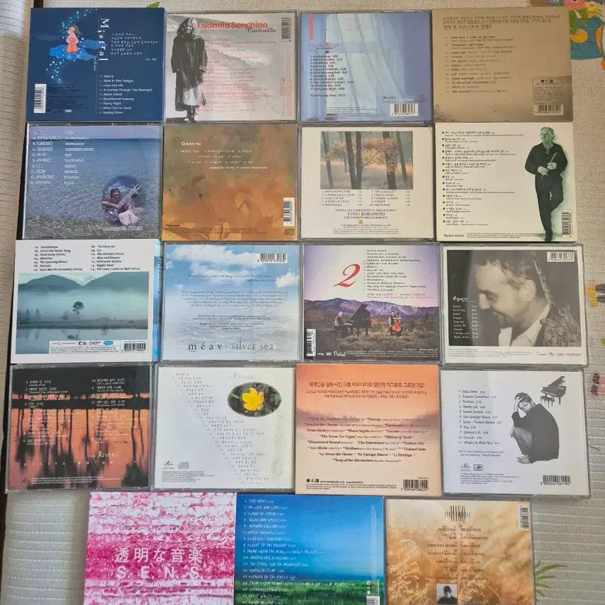 [BUNJANG] New Age &amp; Instrumental Performance Music Collection 19 CDs / 뉴에이지 연주 음악 CD 음반 모음 일괄
