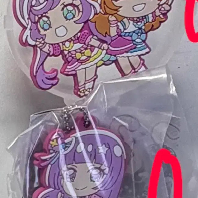 [BUNJANG] Katsupara Starpara Gacha Larahaneul Rira i☆Ris Keychain / 카츠파라 스타파라 가챠 라라하늘 리라 아이엠스타 프리파라 키체인