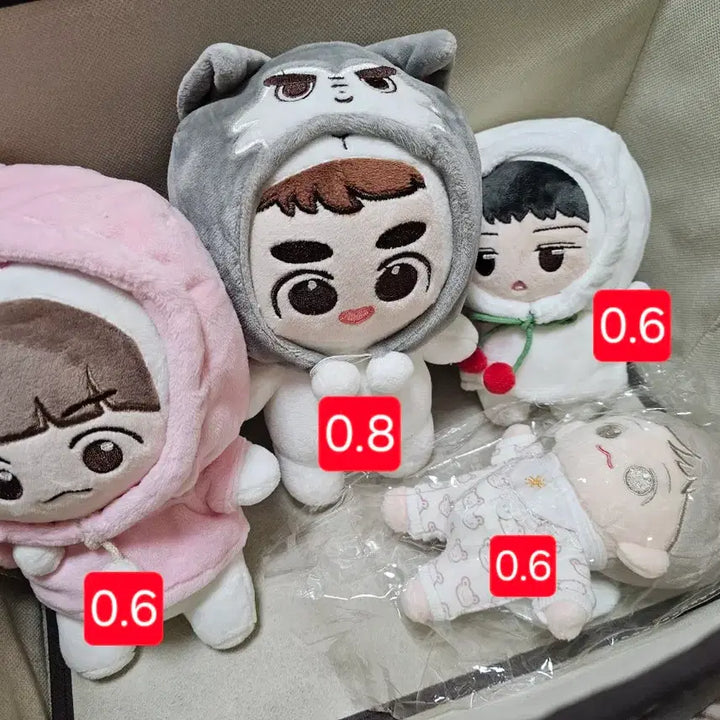 [BUNJANG] EXO Plush Dolls / 엑소 EXO 인형 판매