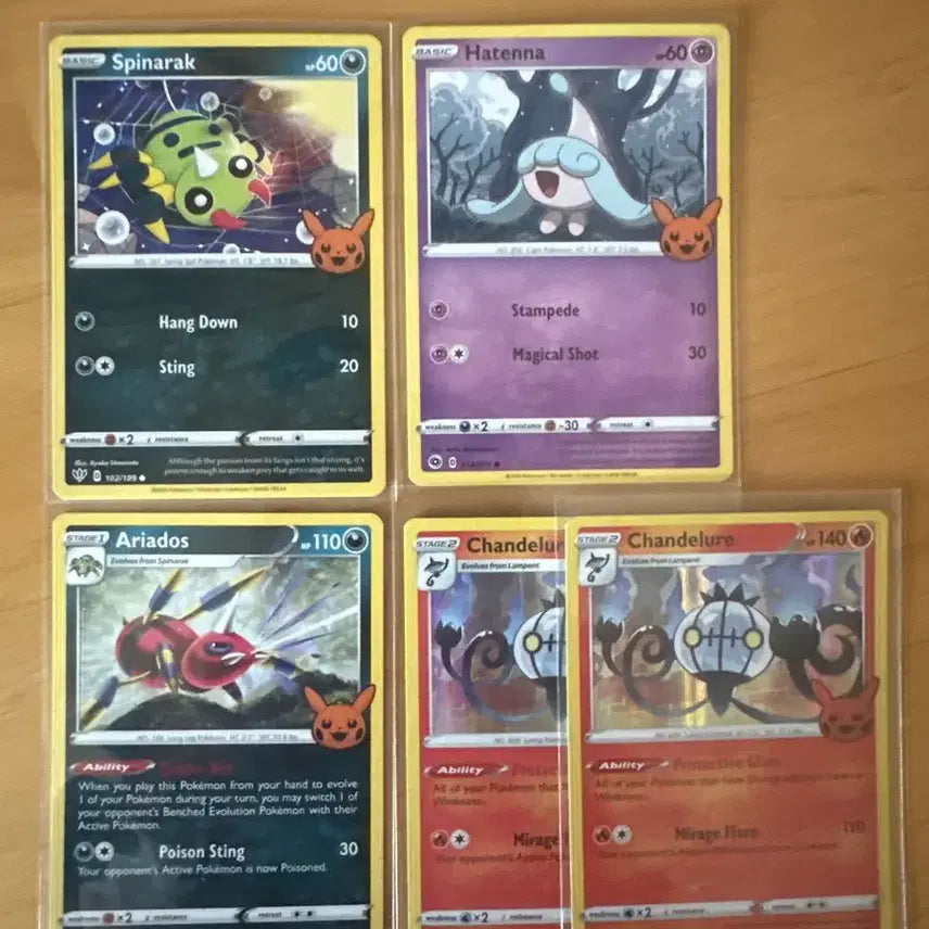 [BUNJANG] Pokemon Halloween 2020 North America Bundle Set / 2020 할로윈 포켓몬카드 북미 일괄