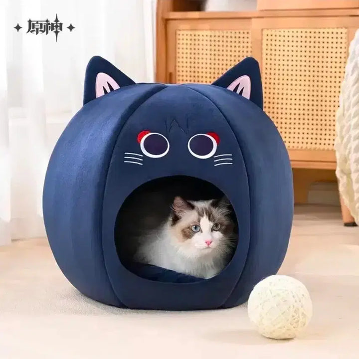 [BUNJANG] Genshin Impact Wanderer Scarameow Cat House Hiding Spot / 원신 공식 굿즈 방랑자 스카라냥 고양이 하우스 숨숨집