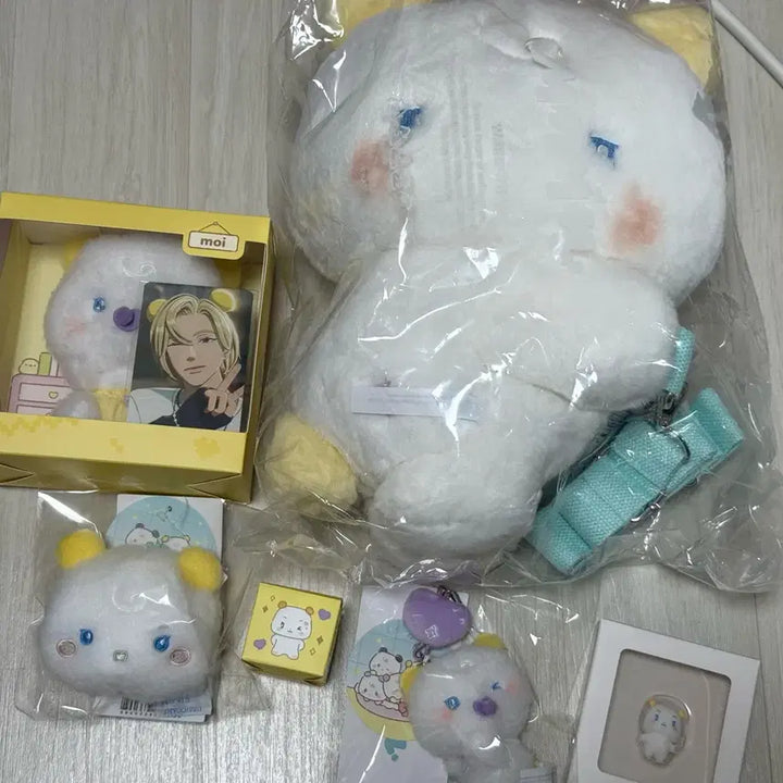 [BUNJANG] PLAVE M M E M I M U Baby Keycap Keychain Tape Measure Cable / 플레이브 므메미무 베이비 뫄 키캡 인형 참키링 줄자 케이블