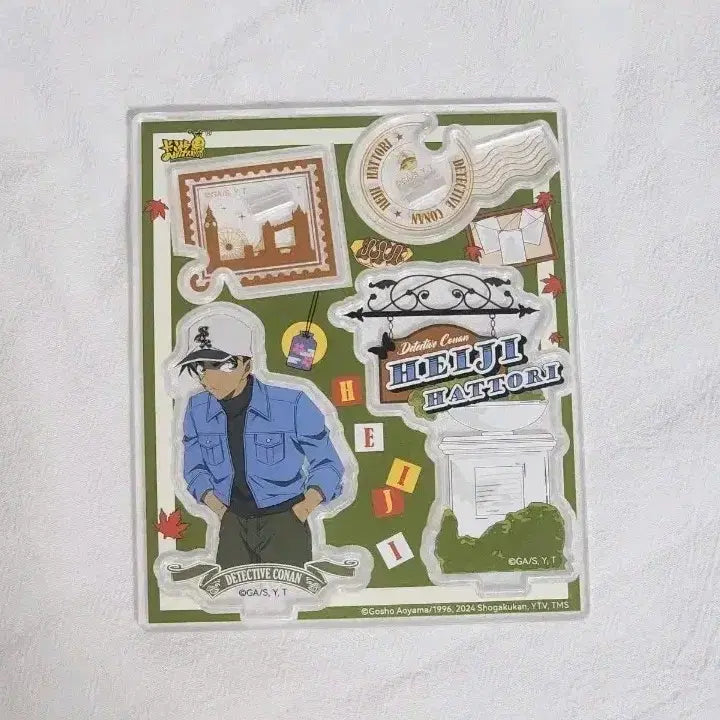 [BUNJANG] Detective Conan Heiji Hattori Acrylic Stand (Unsealed) / [ 단순개봉 하자X ] 명탐정코난 핫토리 헤이지 하인성 아크릴스탠드