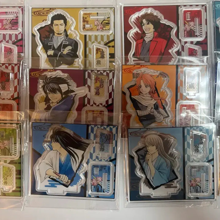 [BUNJANG] Gintama Original Art Diorama Acrylic Stand Set (12 Types) / 은혼 원화 피겨 디오라마 아크릴 12종 세트