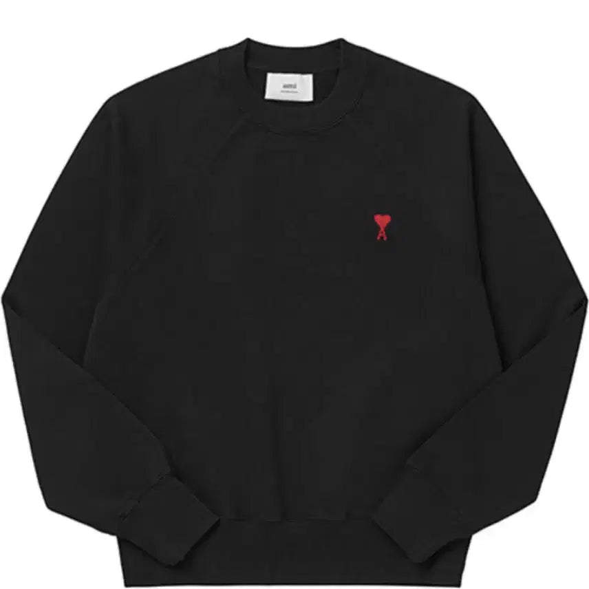 [BUNJANG] Unbranded Black Sweatshirt / 아미 맨투맨 검정색