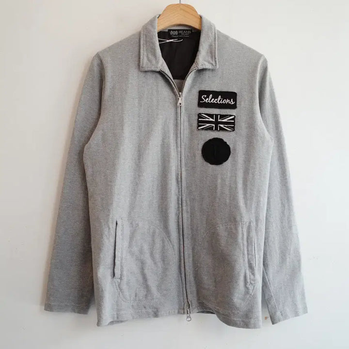 [SOLD OUT] BEAMS 빔즈 자수패치 투웨이 집업