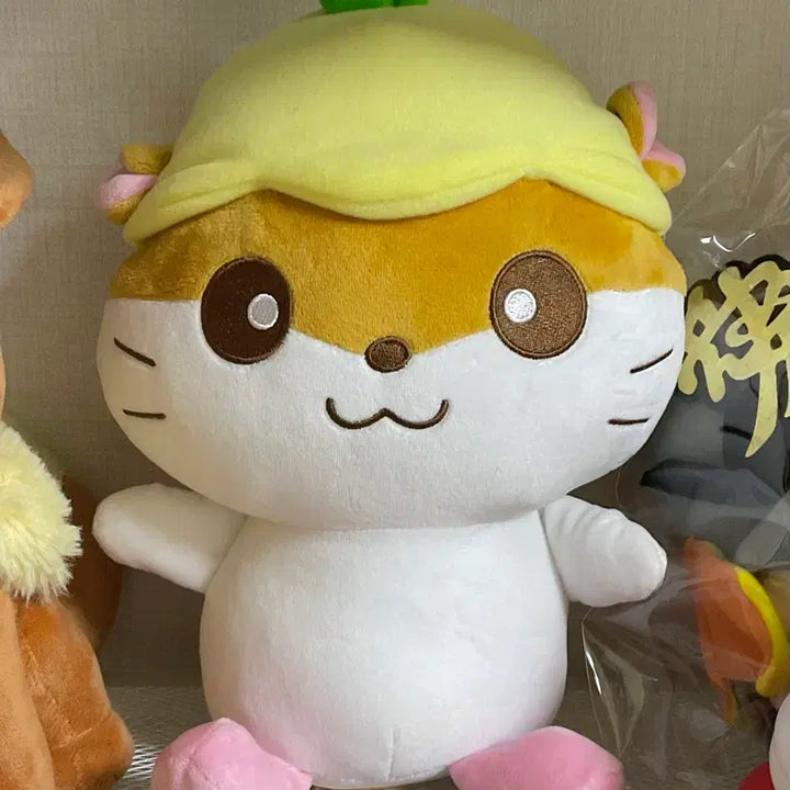[BUNJANG] Sanrio Corocorokuririn Medium Plush / (택O) 산리오 정품 코로코로 쿠리링 중형 인형