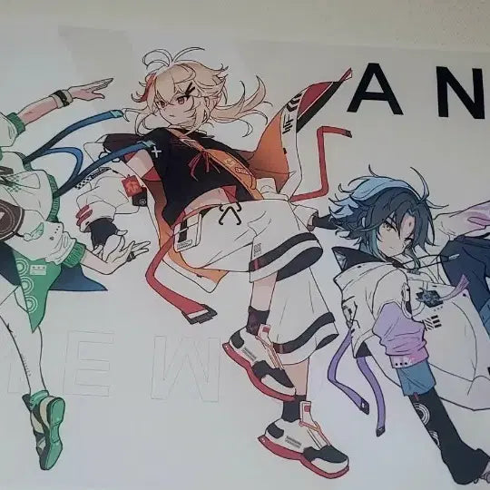 [BUNJANG] Genshin Impact Wanderer Fabric Poster / 원신 방랑자 바람남캐 전시용 천 재질 포스터 카즈하 벤티 소