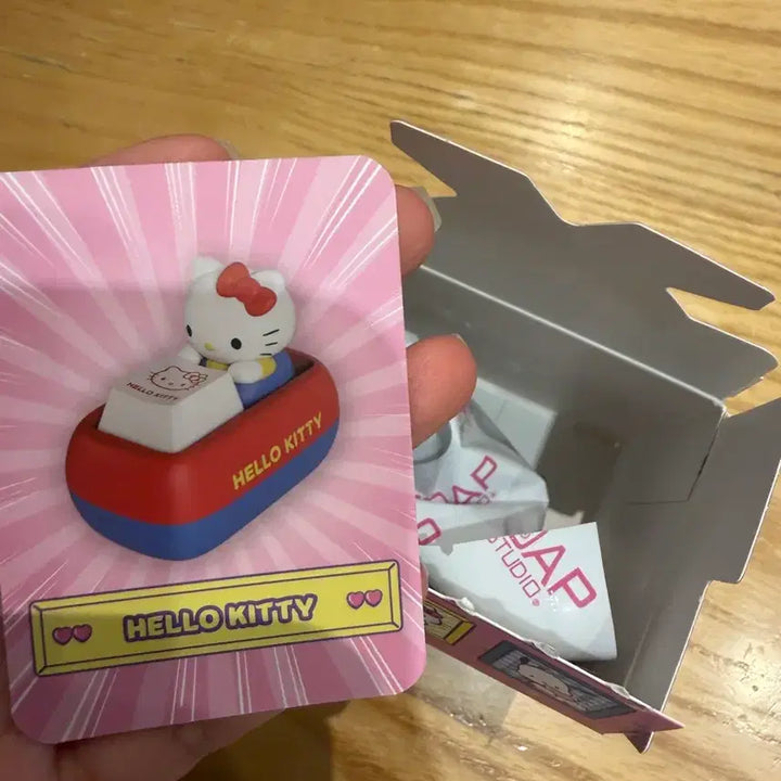 [BUNJANG] Sanrio Tinyville Kitty Keycap (Unsealed) / 산리오 타이니빌 키캡 헬로키티 미개봉