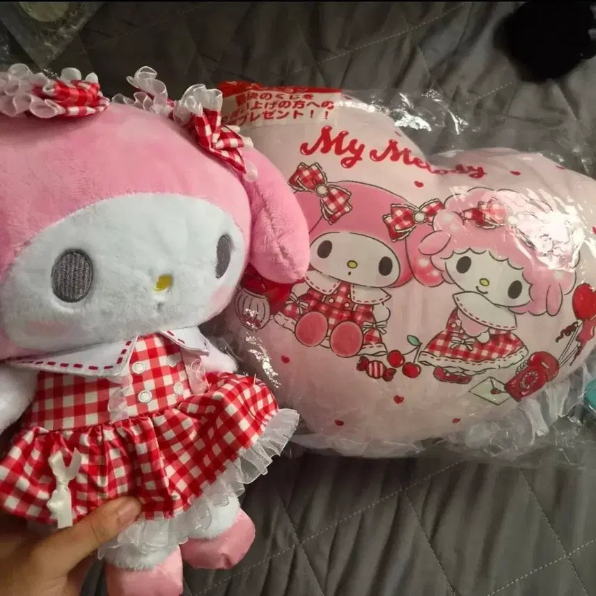 [BUNJANG] My Melody My Sweet Piano Kuji Last One Plush Set / 마이멜로디, 마이스윗피아노 쿠지 라스트원 양도