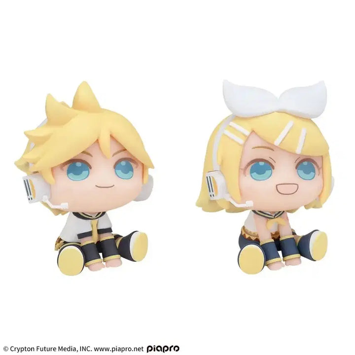 [BUNJANG] Vocaloid Kagamine Rin &amp; Len Kurumi Look-Up Style Figure Set SEGA / 보컬로이드 카가미네 린 렌 큐루미 유사 룩업 피규어 굿즈 세가