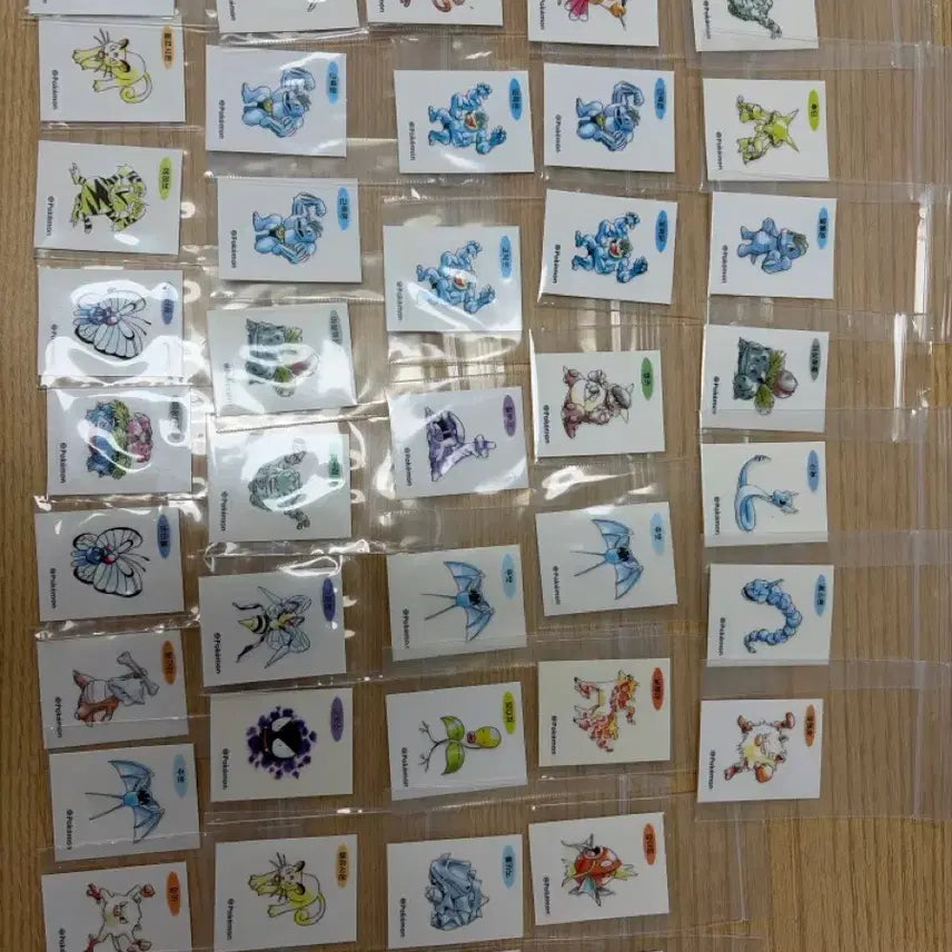 [BUNJANG] Pokemon Bread 30th Anniversary Sticker Bundle / 포켓몬빵 30주년 띠부씰 판매 합니다